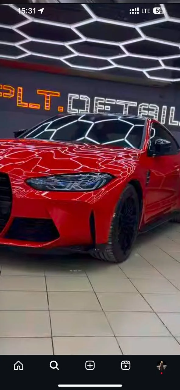 BMW M4 поступила для полной оклейки...